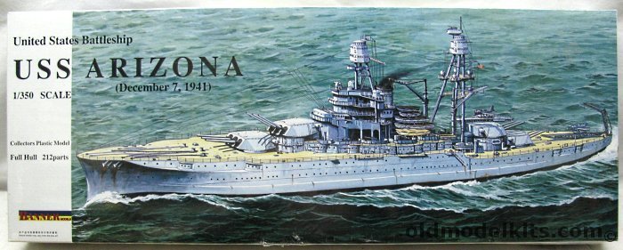 Banner 1/350 USS Arizona (December 7 1941 Configuration), 08801 plastic model kit